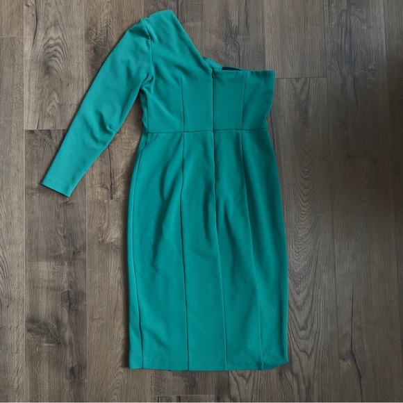 Donna Morgan One Shoulder Sheath Dress - Picture 5 of 14